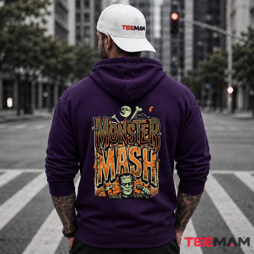 Monster Mash Frankenstein Halloween Hoodie Monster Mash Frankenstein Halloween Hoodie