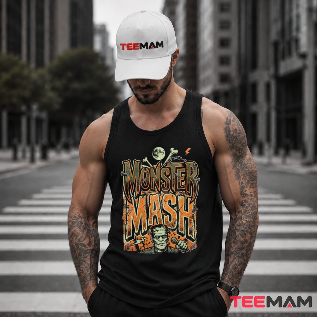 Monster Mash Frankenstein Halloween Tank Top Monster Mash Frankenstein Halloween Tank Top