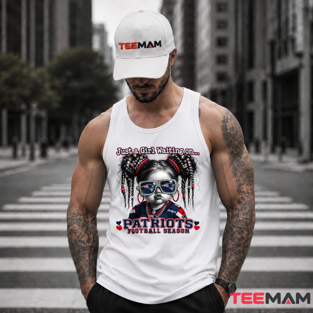 New England Patriots Girl Football Season Tank Top New England Patriots Girl Football Season Tank Top