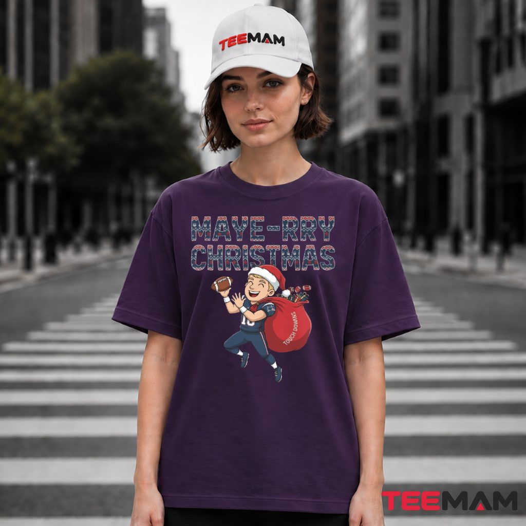 New England Patriots Maye Rry Christmas T-Shirt