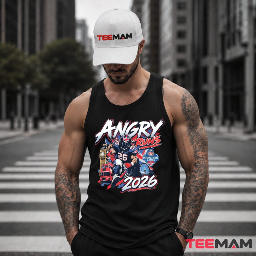 New York Giants Angry Runs London 2026 Tank Top New York Giants Angry Runs London 2026 Tank Top