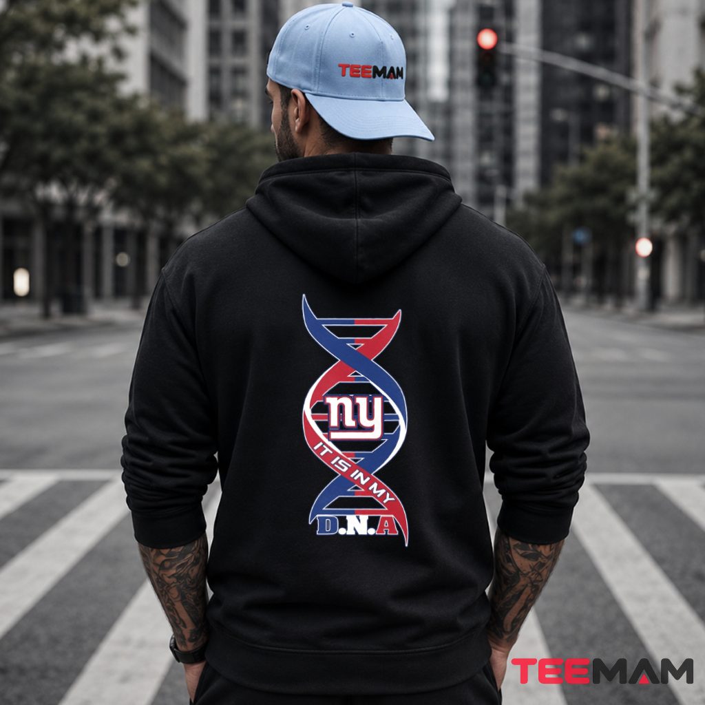 New York Giants Logo Dna Strand Hoodie New York Giants Logo Dna Strand Hoodie
