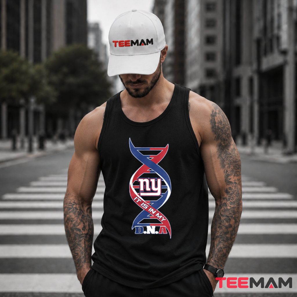 New York Giants Logo Dna Strand Tank Top New York Giants Logo Dna Strand Tank Top