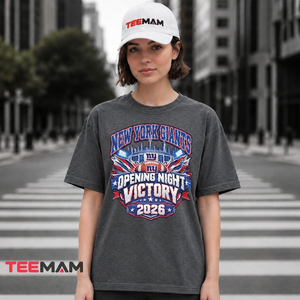 New York Giants Opening Night Victory 2026 T-Shirt