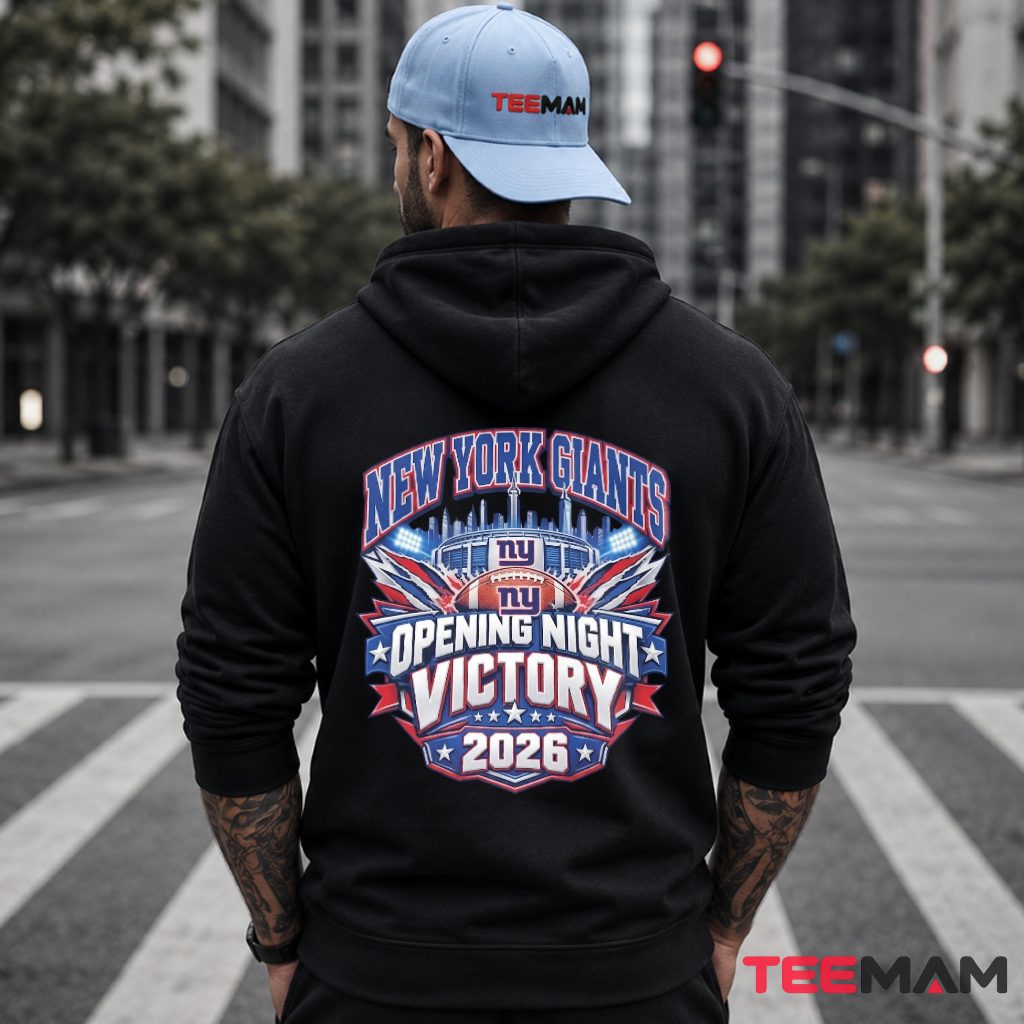 New York Giants Opening Night Victory 2026 Hoodie New York Giants Opening Night Victory 2026 Hoodie