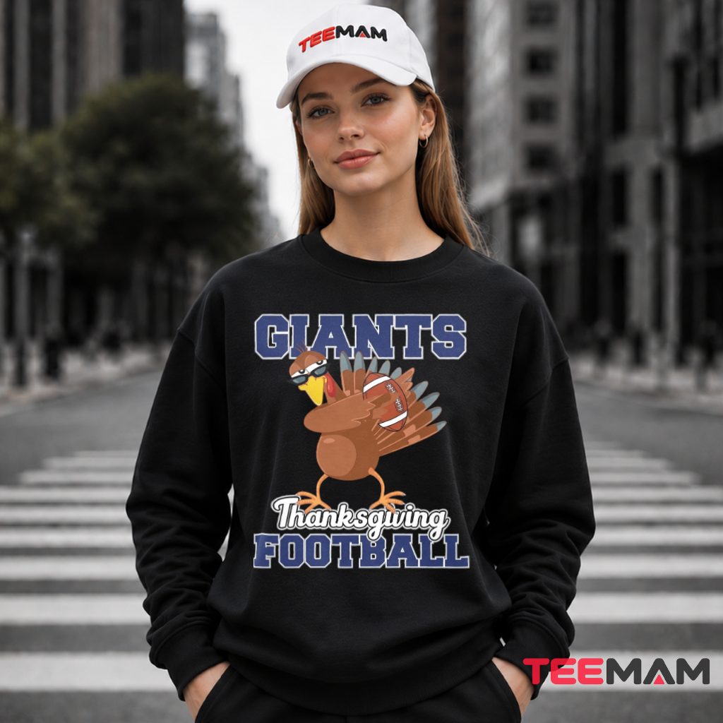 New York Giants Thanksgiving Turkey Sunglasses Football Long Sleeve New York Giants Thanksgiving Turkey Sunglasses Football Long Sleeve
