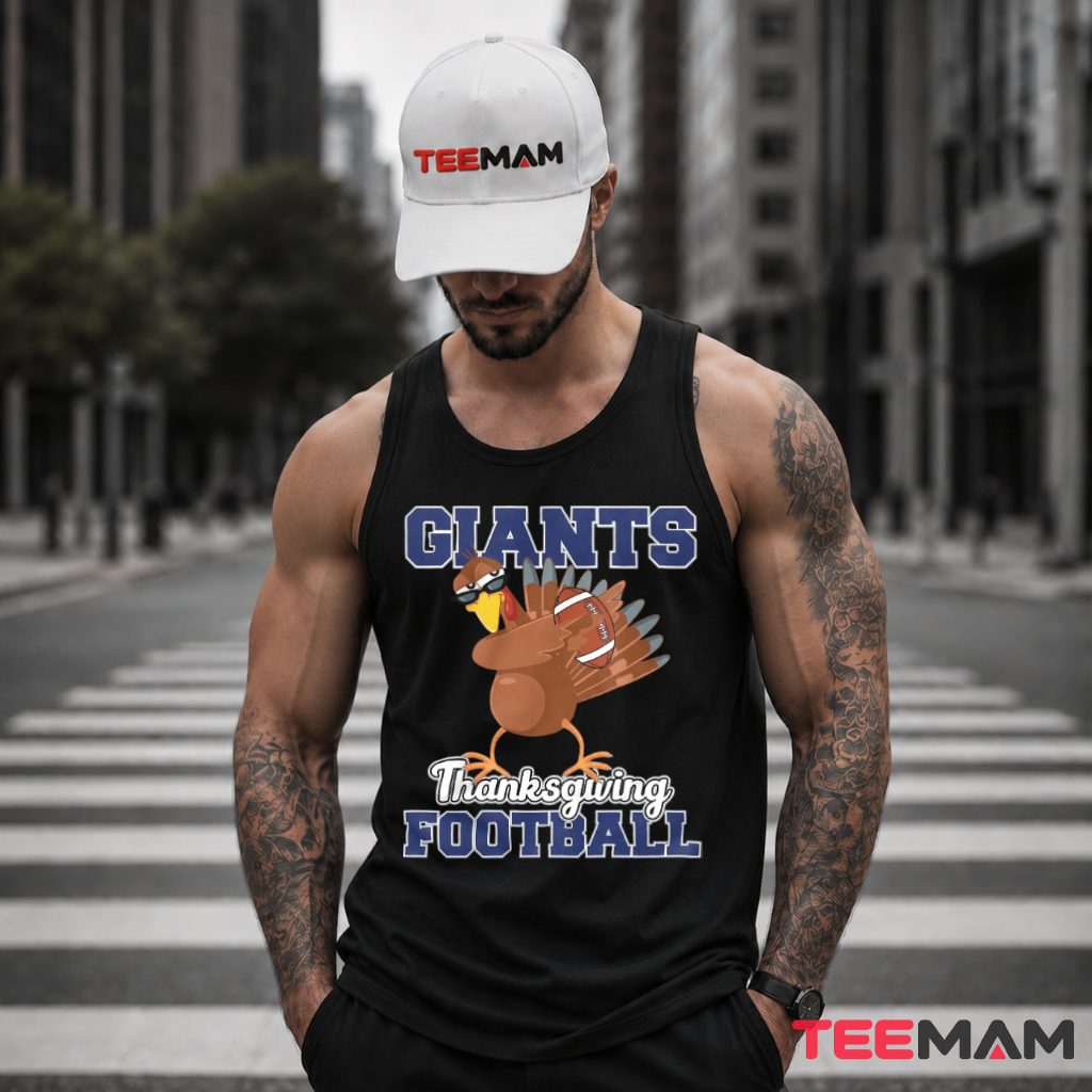 New York Giants Thanksgiving Turkey Sunglasses Football Tank Top New York Giants Thanksgiving Turkey Sunglasses Football Tank Top