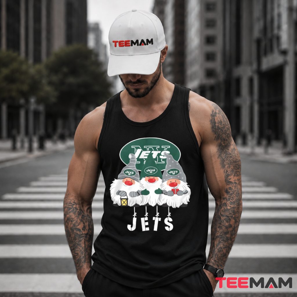 New York Jets Gnomes Christmas Holiday Football Tank Top New York Jets Gnomes Christmas Holiday Football Tank Top