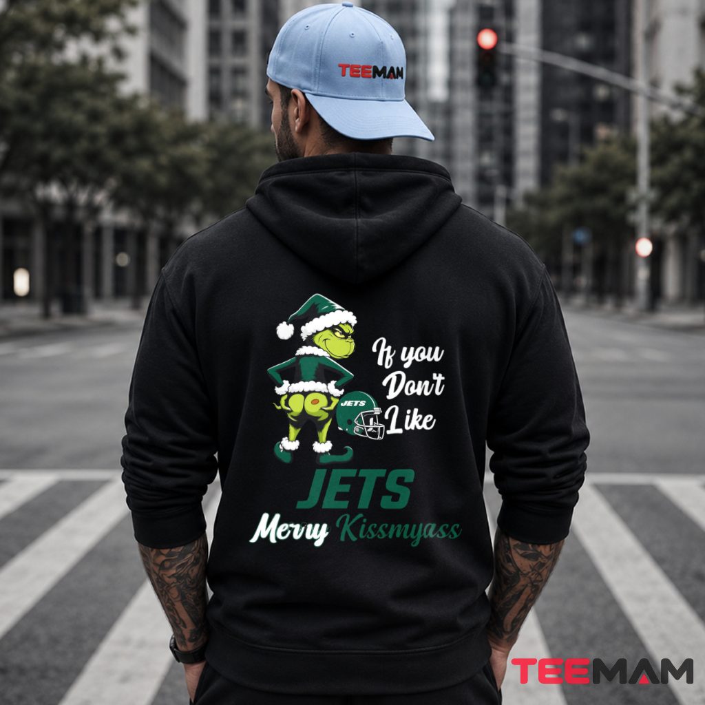 New York Jets Grinch Elf Holiday Gift Hoodie New York Jets Grinch Elf Holiday Gift Hoodie