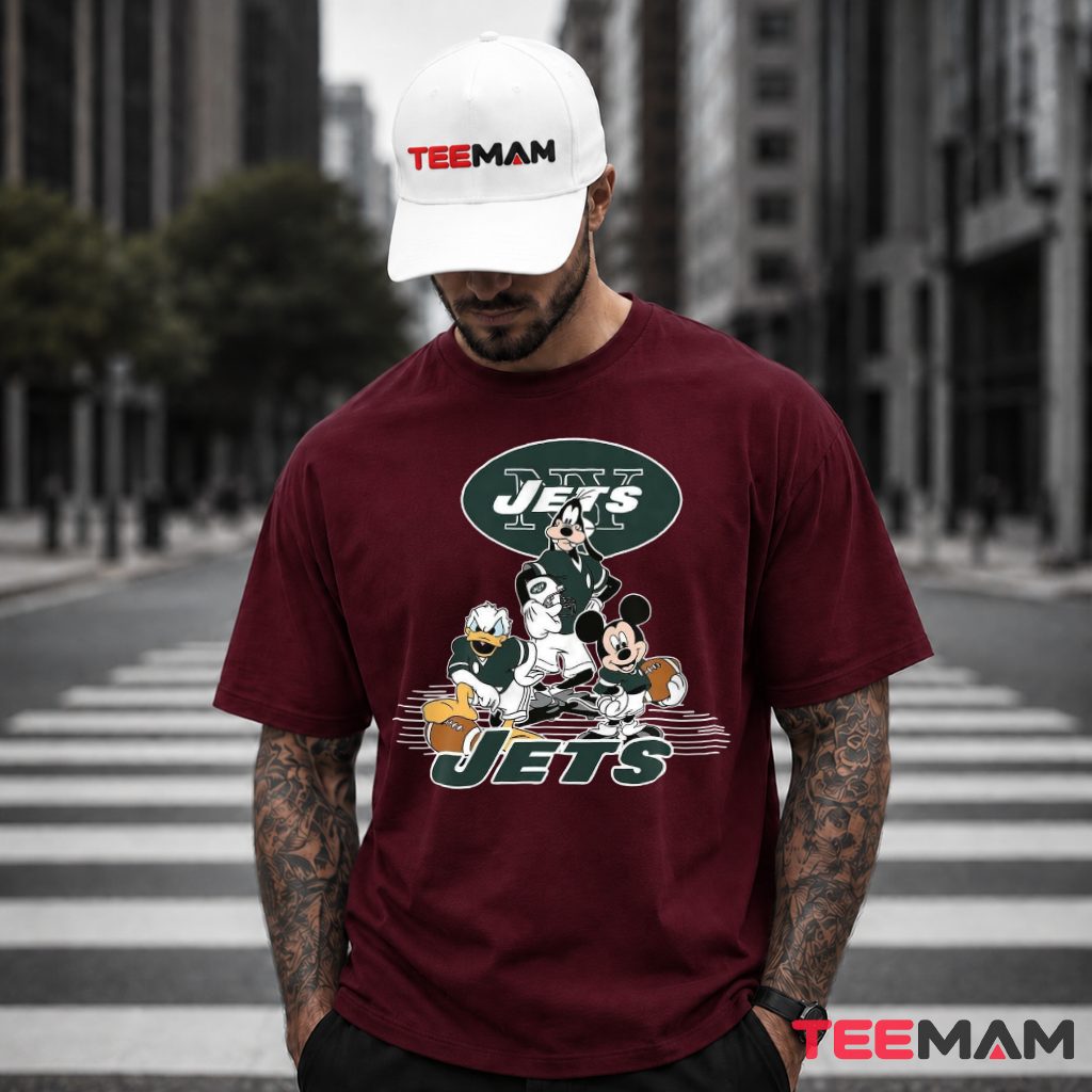 New York Jets Santa Ho Ho Candy Cane Shirt New York Jets Santa Ho Ho Candy Cane Shirt