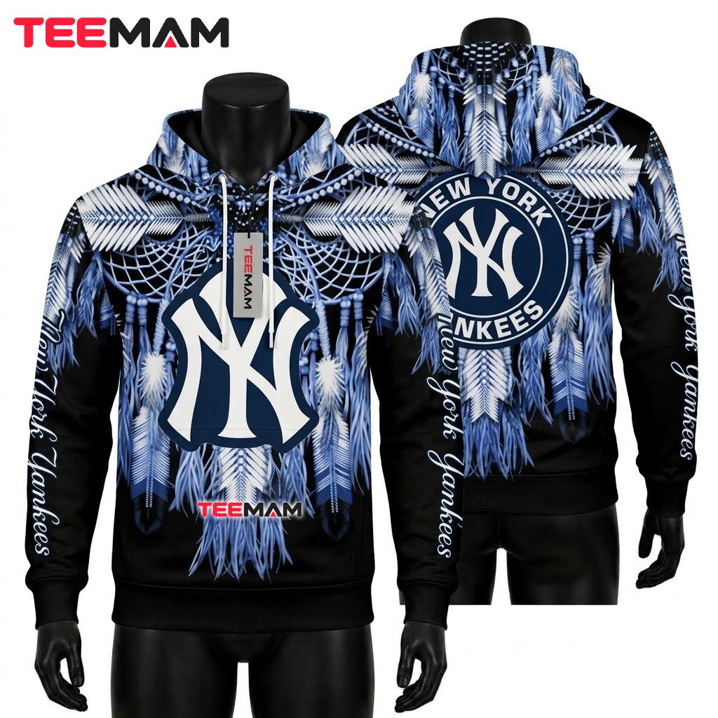 New York Yankees 3D Hoodie Grinch Christmas New York Yankees 3D Hoodie Grinch Christmas