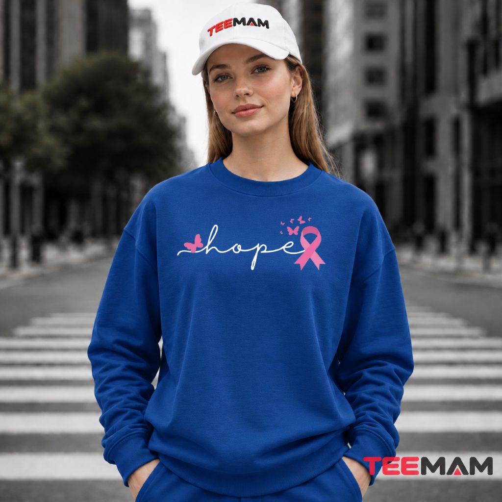 No duplicate found.Hope Butterfly Pink Ribbon Breast Cancer Long Sleeve No duplicate found.Hope Butterfly Pink Ribbon Breast Cancer Long Sleeve