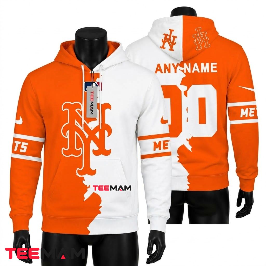 Personalized Toronto Blue Jays 3D Hoodie Split Logo Custom Name Number Personalized Toronto Blue Jays 3D Hoodie Split Logo Custom Name Number