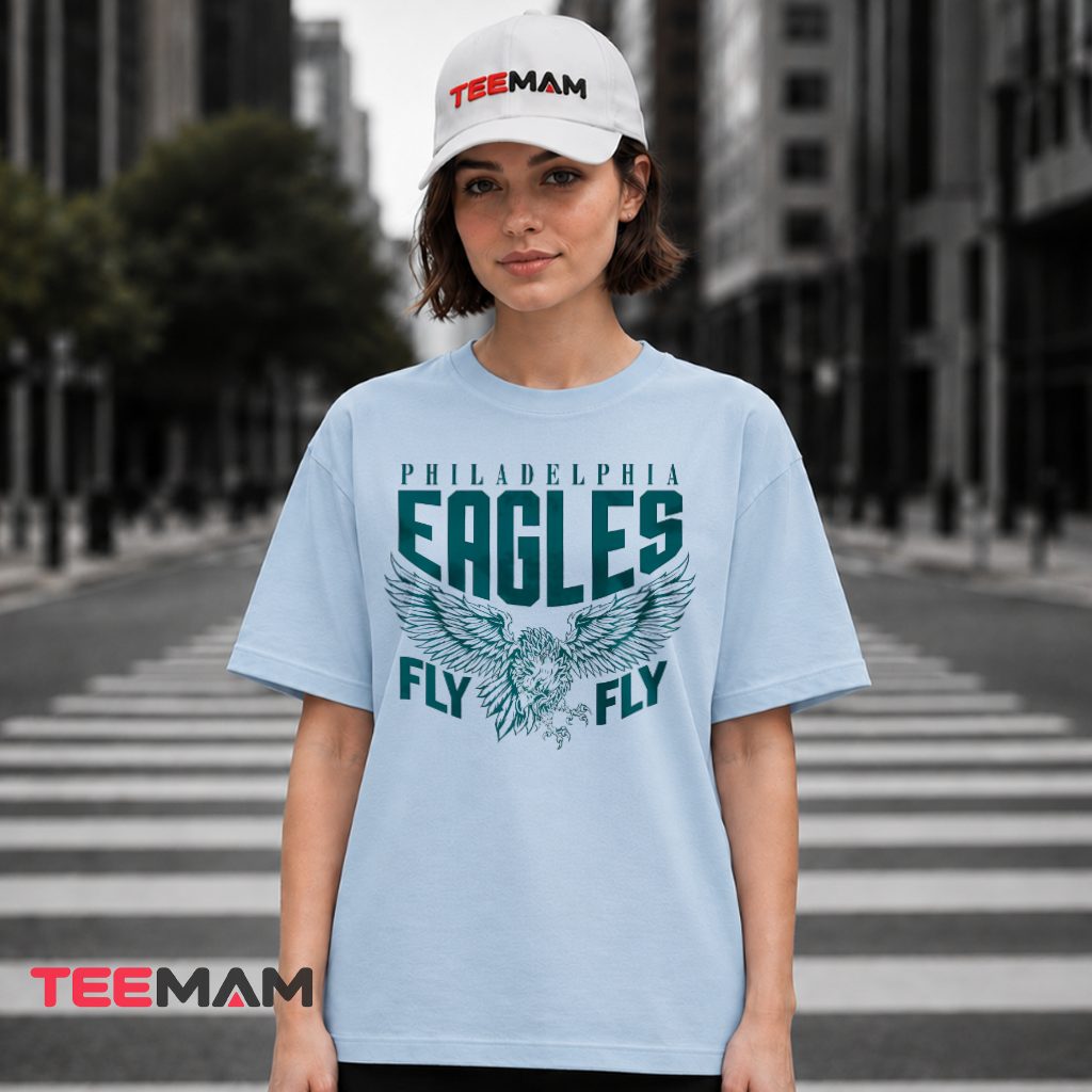 Philadelphia Eagles Fly Eagle Wings T-Shirt