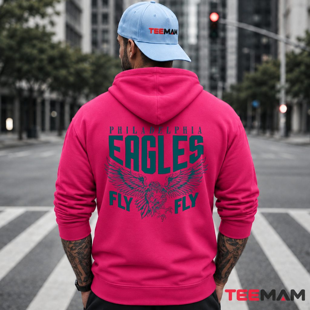 Philadelphia Eagles Fly Eagle Wings Hoodie Philadelphia Eagles Fly Eagle Wings Hoodie
