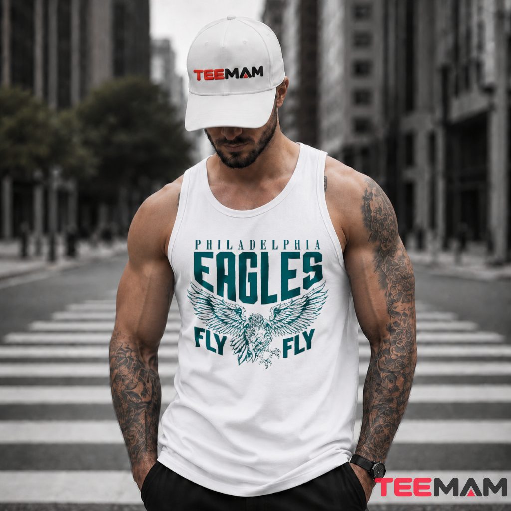 Philadelphia Eagles Fly Eagle Wings Tank Top Philadelphia Eagles Fly Eagle Wings Tank Top