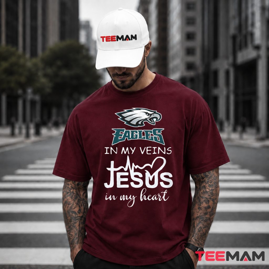 Philadelphia Eagles In My Veins T-Shirt
