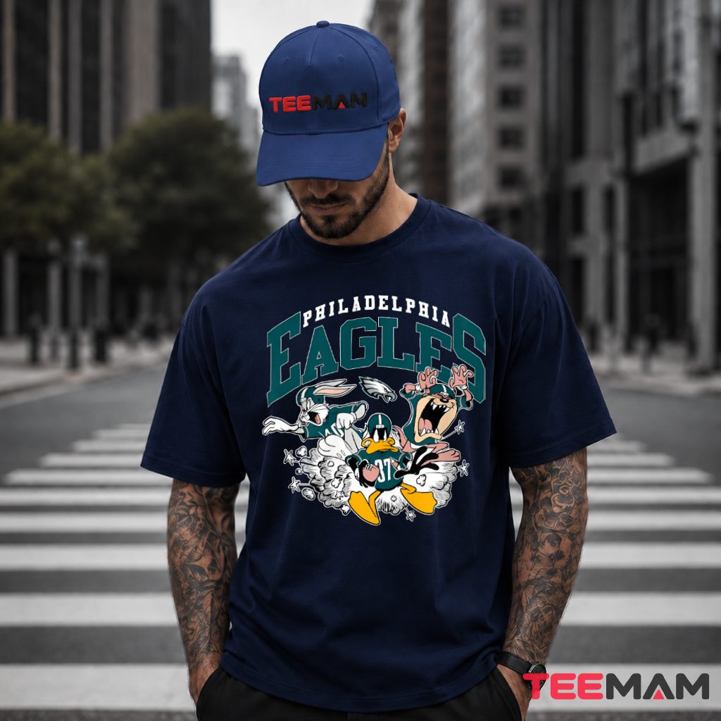 Philadelphia Eagles Looney Tunes Squad T-Shirt