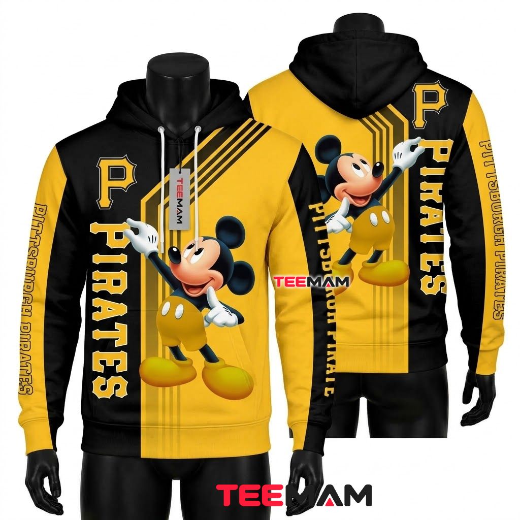 Pittsburgh Pirates All Over Print 3D Hoodie Flame Baseball Split Pittsburgh Pirates All Over Print 3D Hoodie Flame Baseball Split