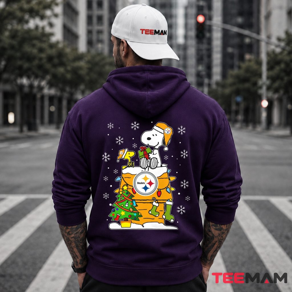 Steelers Snoopy Woodstock Christmas Chimney Hoodie Steelers Snoopy Woodstock Christmas Chimney Hoodie