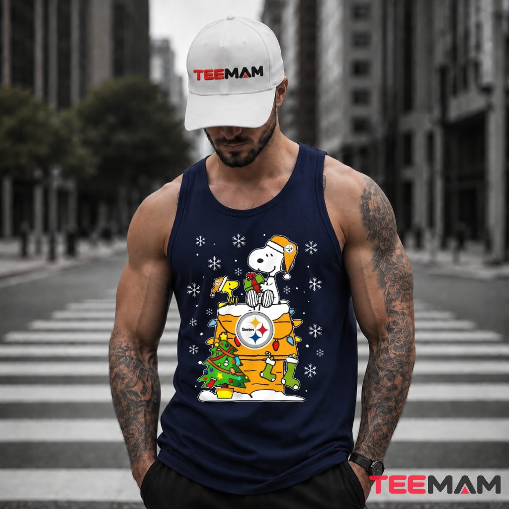 Steelers Snoopy Woodstock Christmas Chimney Tank Top Steelers Snoopy Woodstock Christmas Chimney Tank Top