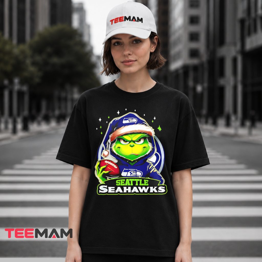 Seattle Seahawks Grinch Game Day T-Shirt