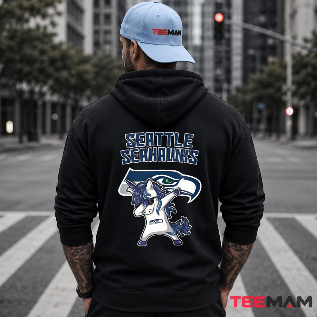 Seattle Seahawks Unicorn Dabbing Sunglasses Hoodie Seattle Seahawks Unicorn Dabbing Sunglasses Hoodie