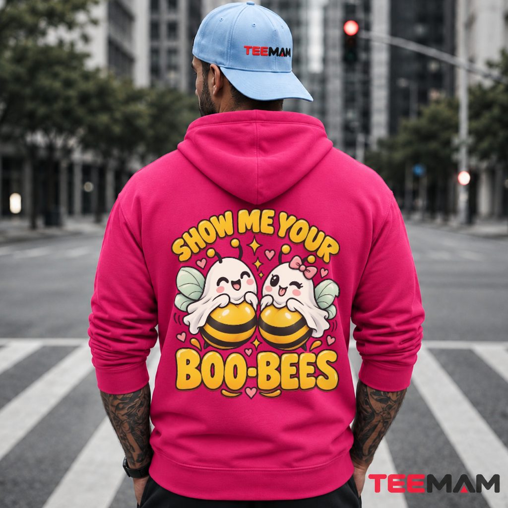Show Me Your Boo Bees Halloween Hoodie Show Me Your Boo Bees Halloween Hoodie