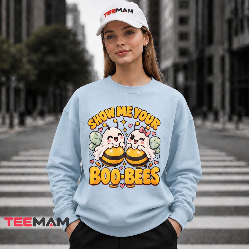 Show Me Your Boo Bees Halloween Long Sleeve Show Me Your Boo Bees Halloween Long Sleeve