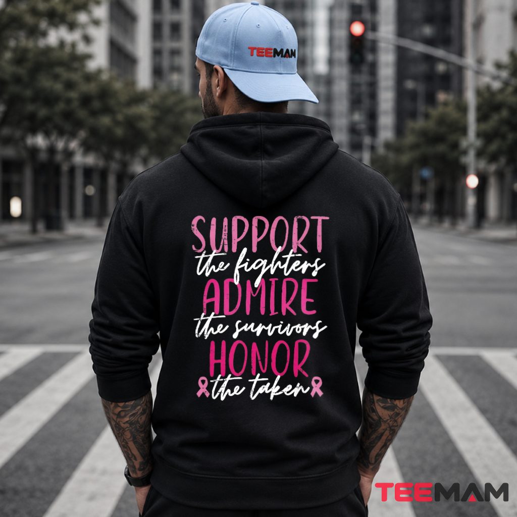 Support Admire Honor Fighters Survivors Awareness Hoodie Support Admire Honor Fighters Survivors Awareness Hoodie