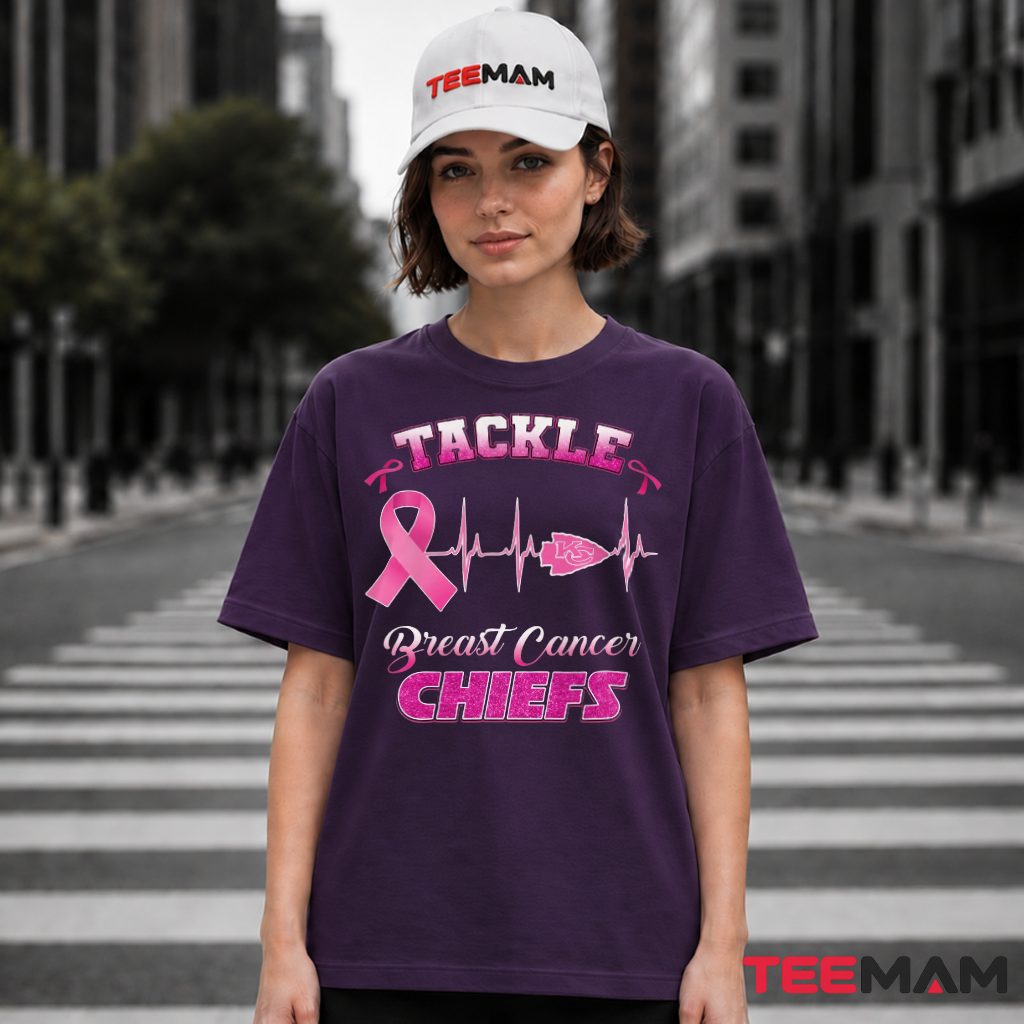 Tackle Breast Cancer Kansas City Chiefs T-Shirt