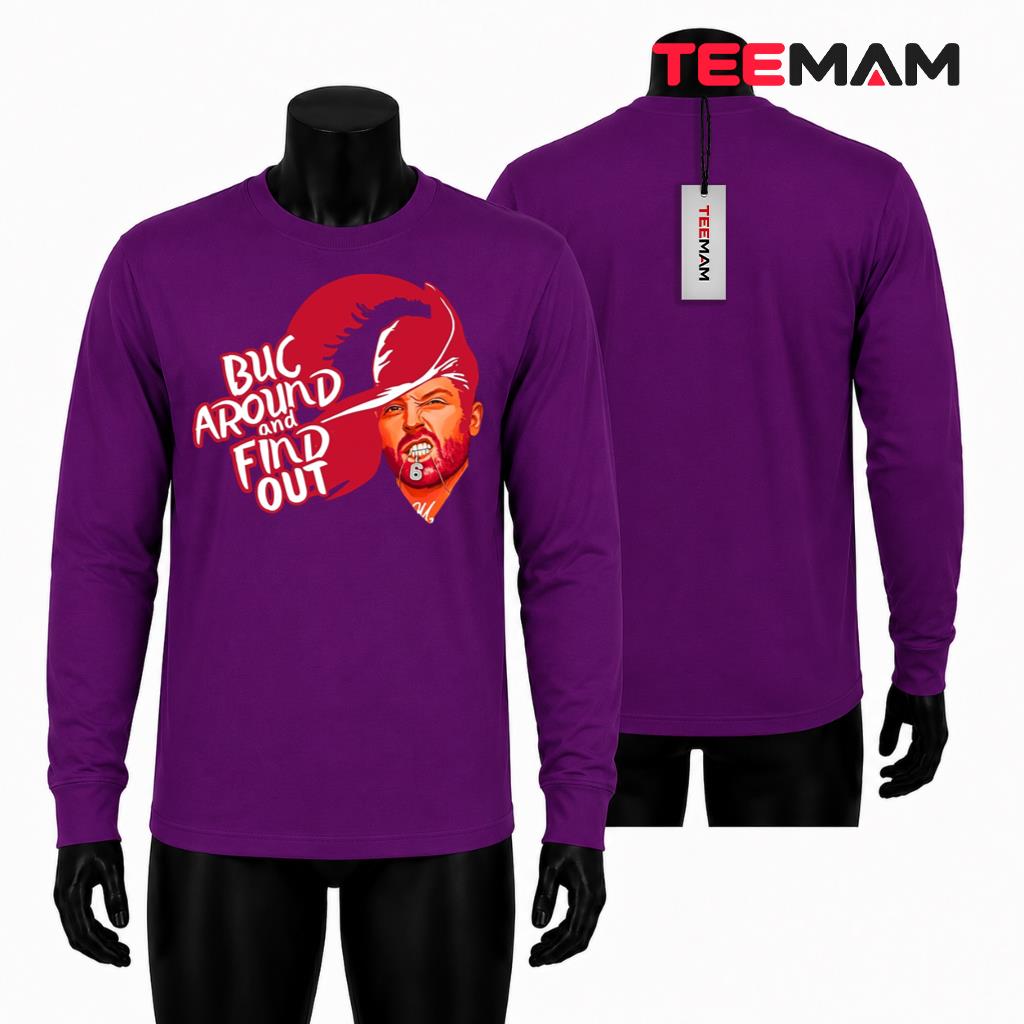 Tampa Bay Buccaneers Around Find Out Player Long Sleeve Tampa Bay Buccaneers Around Find Out Player Long Sleeve