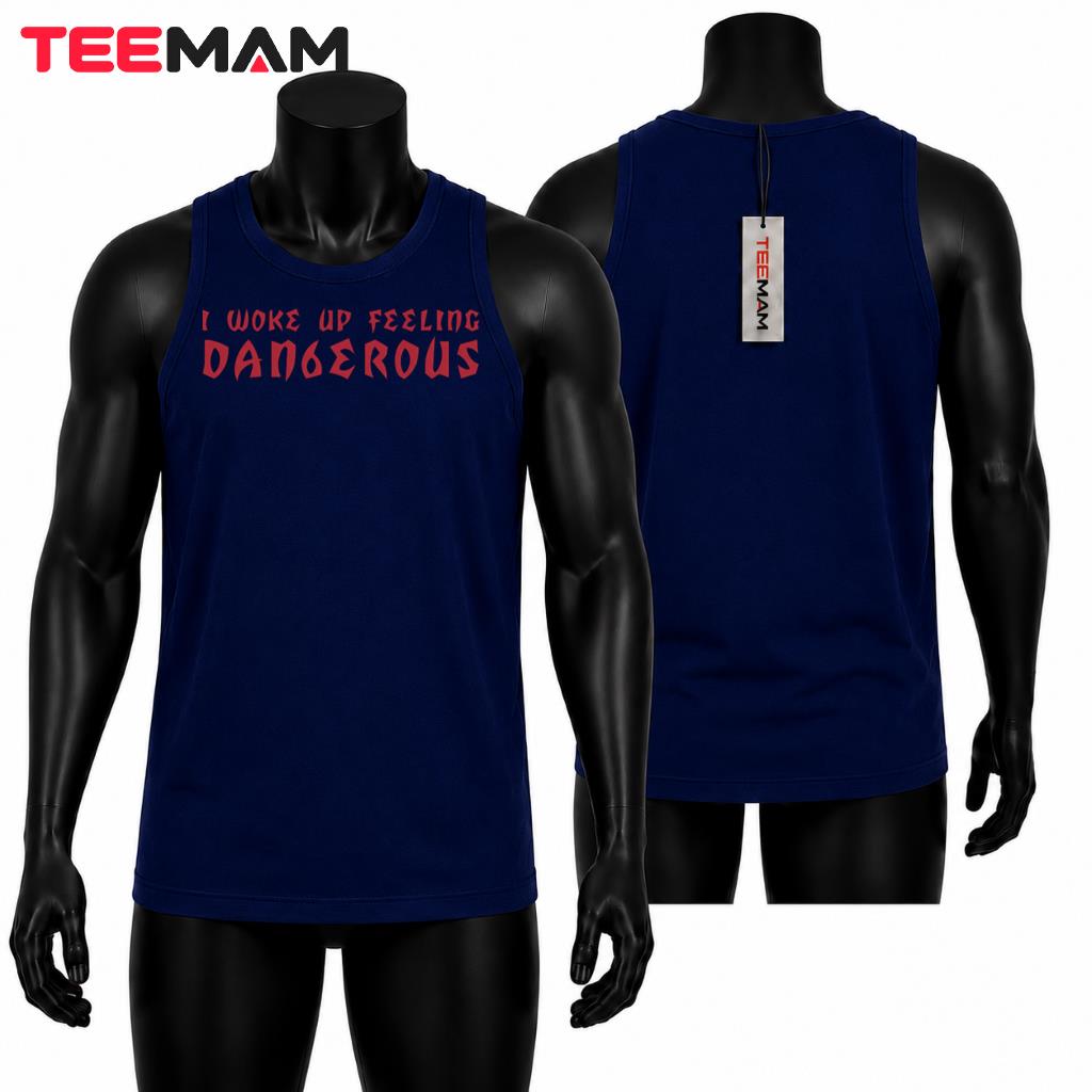 Tampa Bay Buccaneers Dangerous Feeling Number Tank Top Tampa Bay Buccaneers Dangerous Feeling Number Tank Top