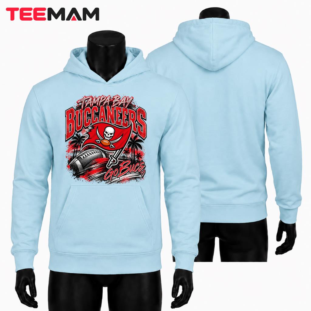 Tampa Bay Buccaneers Go Bucs Skull Flag Hoodie Tampa Bay Buccaneers Go Bucs Skull Flag Hoodie