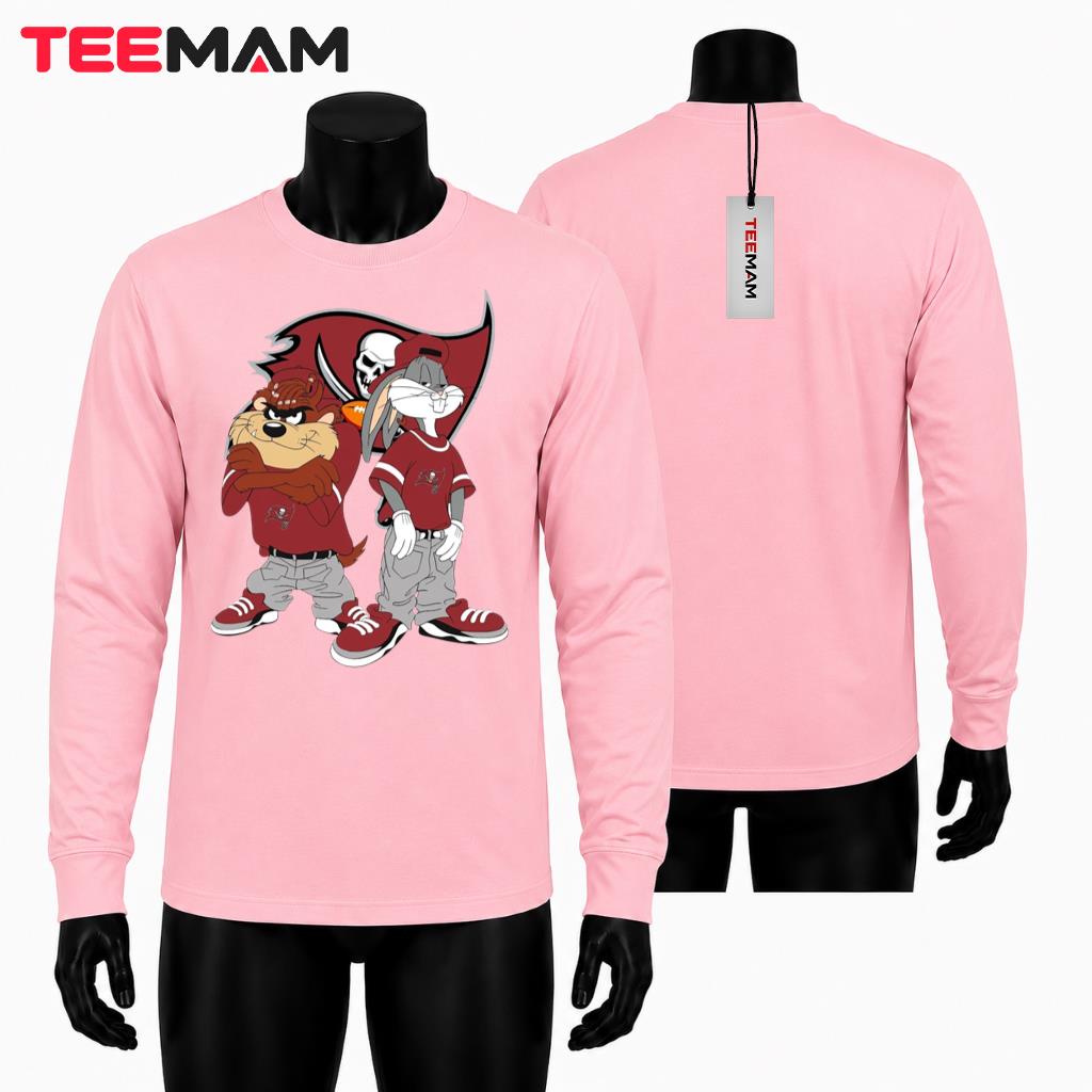 Tampa Bay Buccaneers Taz Bugs Bunny Long Sleeve Tampa Bay Buccaneers Taz Bugs Bunny Long Sleeve