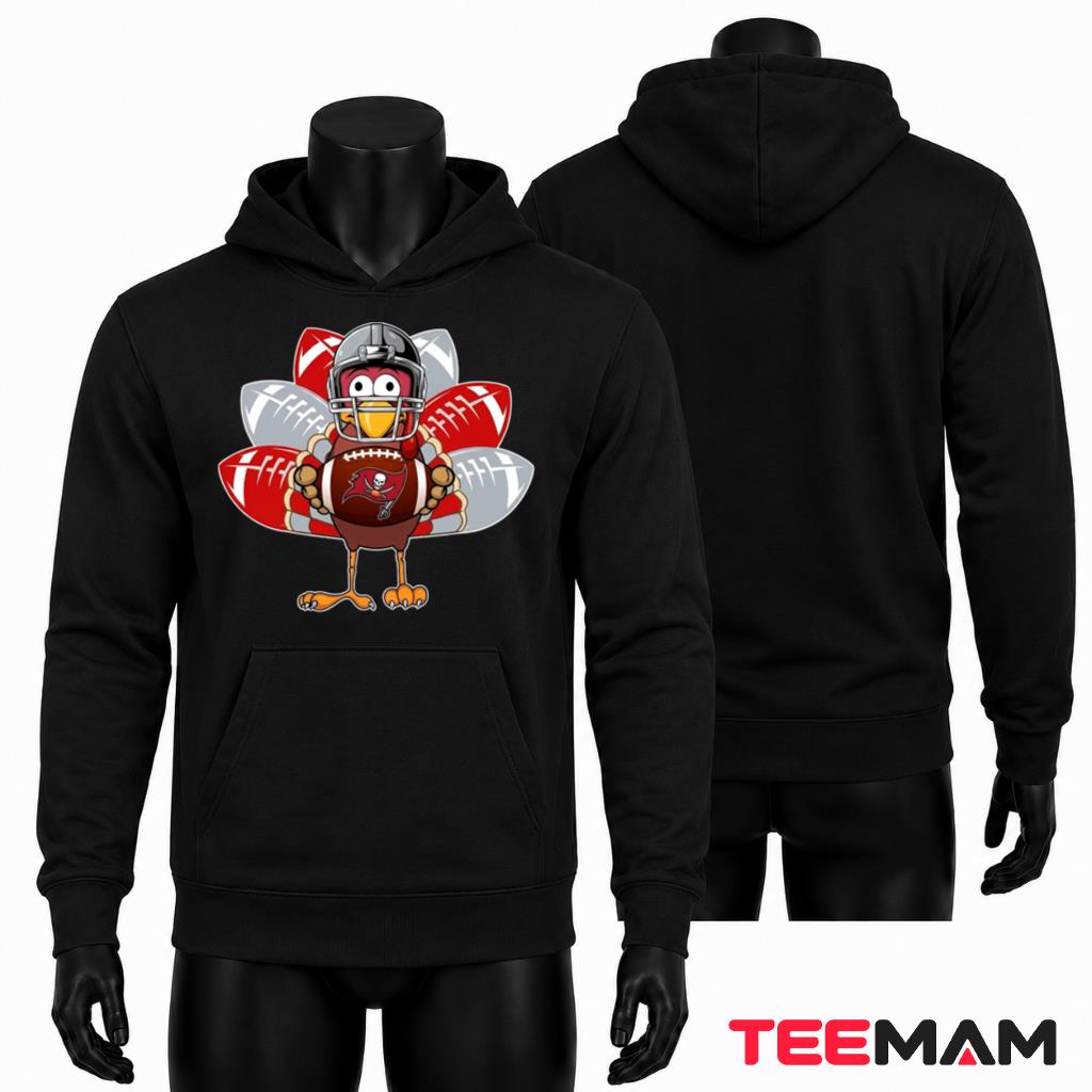 Tampa Bay Buccaneers Thanksgiving Turkey Helmet Football Hoodie Tampa Bay Buccaneers Thanksgiving Turkey Helmet Football Hoodie