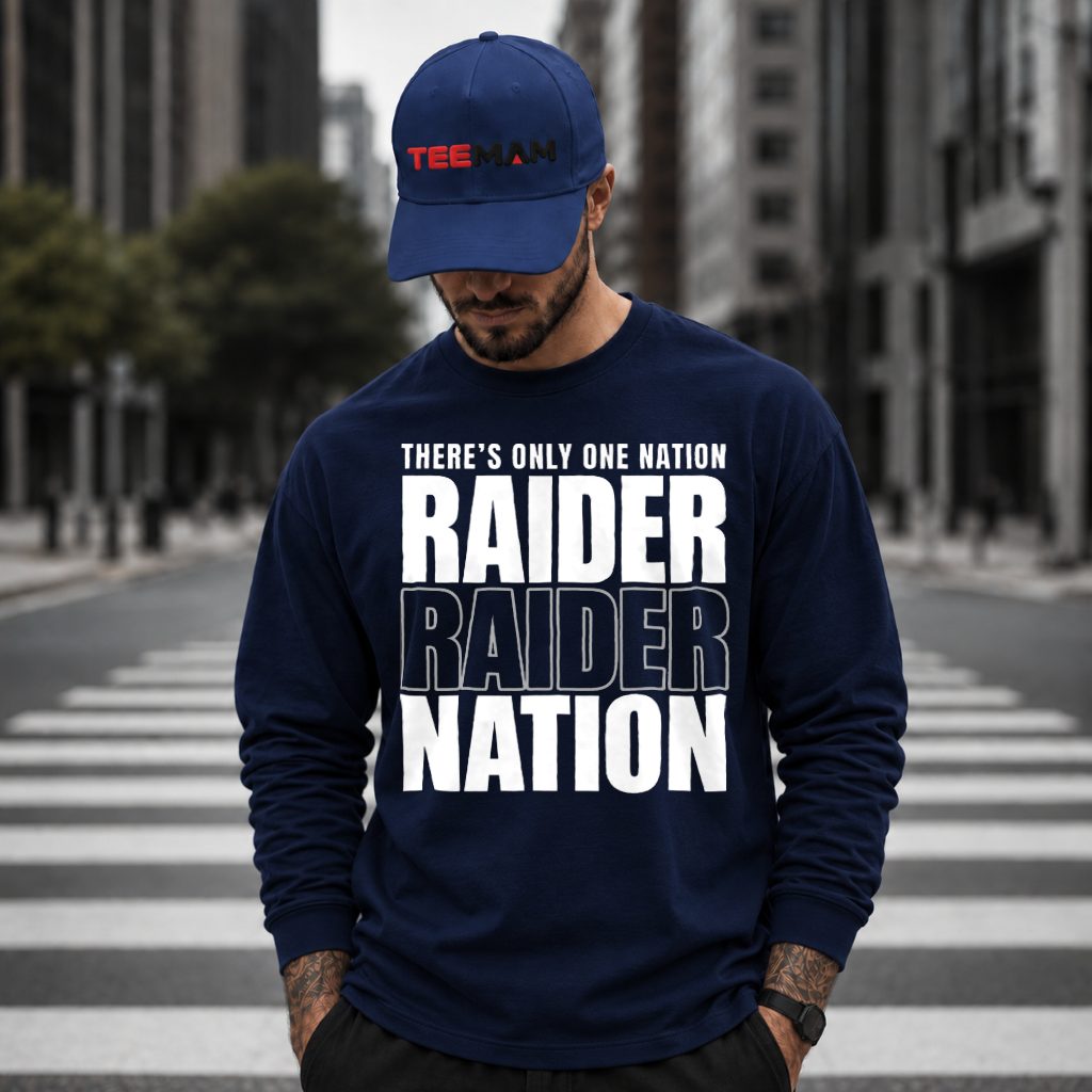 There's Only One Raider Nation Long Sleeve There's Only One Raider Nation Long Sleeve