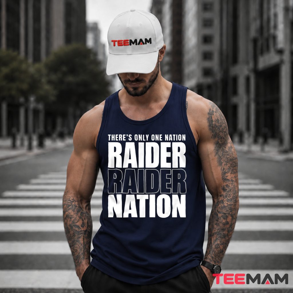 There's Only One Raider Nation Tank Top There's Only One Raider Nation Tank Top