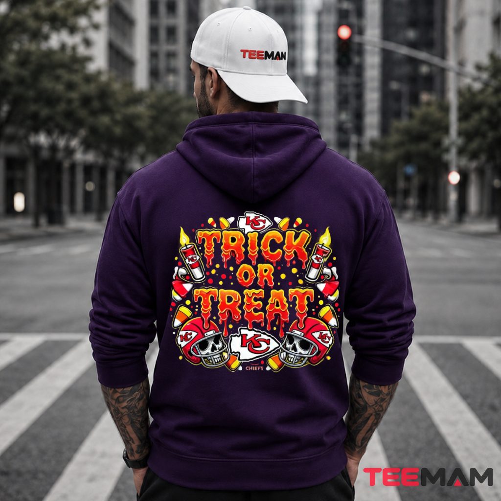 Trick Or Treat Kansas City Chiefs Hoodie Trick Or Treat Kansas City Chiefs Hoodie