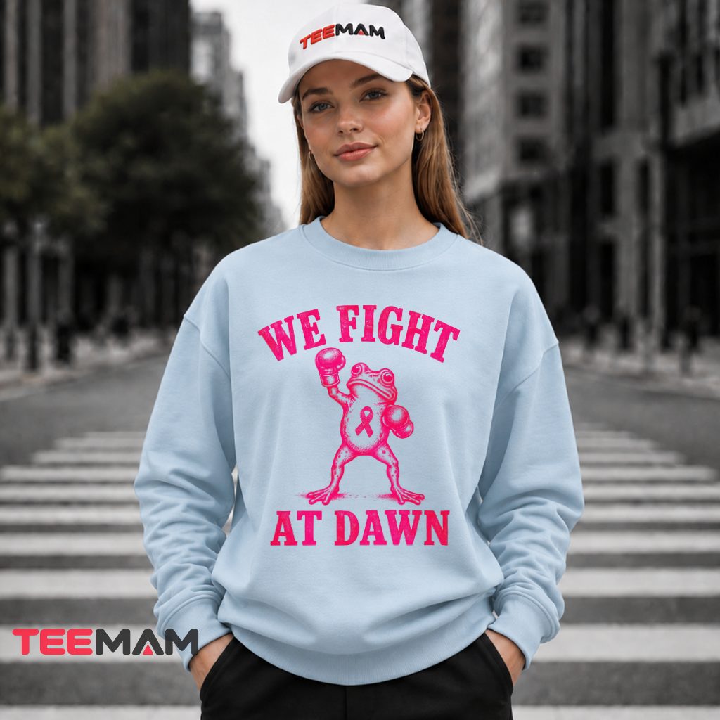 We Fight At Dawn Boxing Frog Ribbon Long Sleeve We Fight At Dawn Boxing Frog Ribbon Long Sleeve