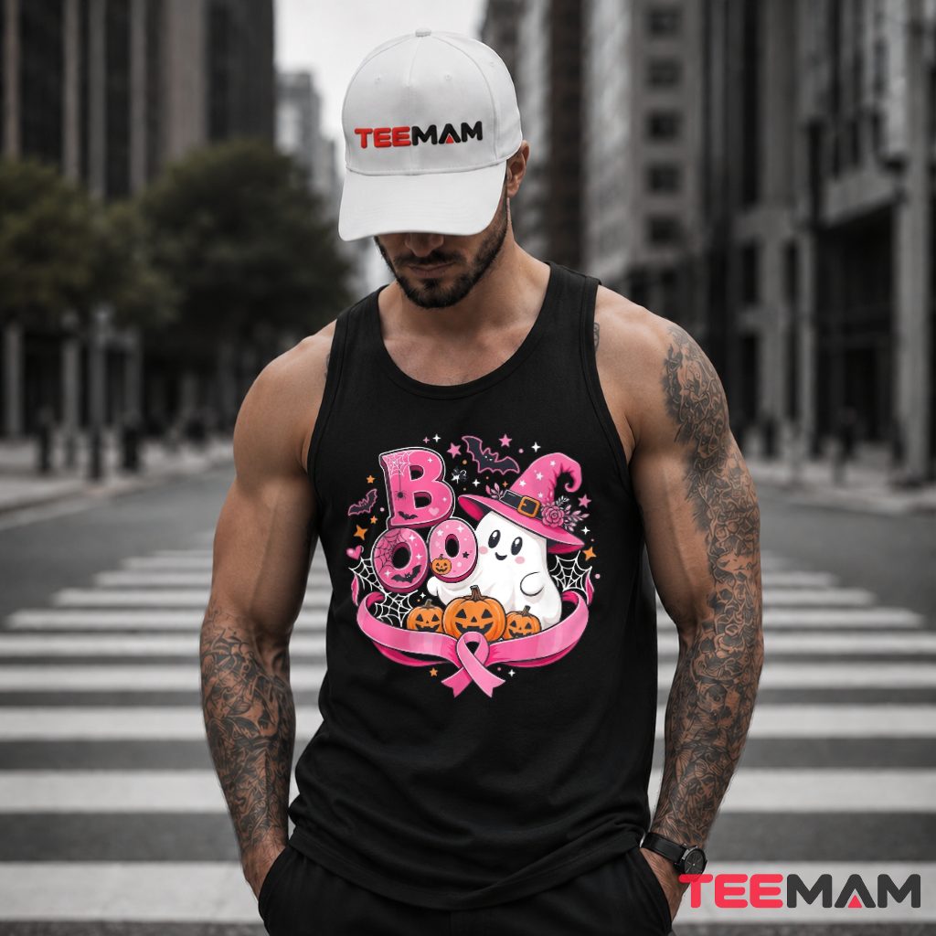 Witch Hat Ghost Pumpkin Boo Awareness Tank Top Witch Hat Ghost Pumpkin Boo Awareness Tank Top