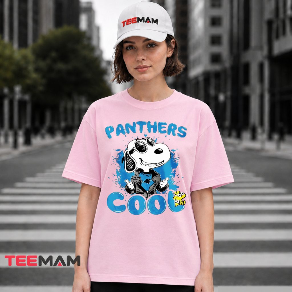 Carolina Panthers Cool Snoopy Fan T-Shirt