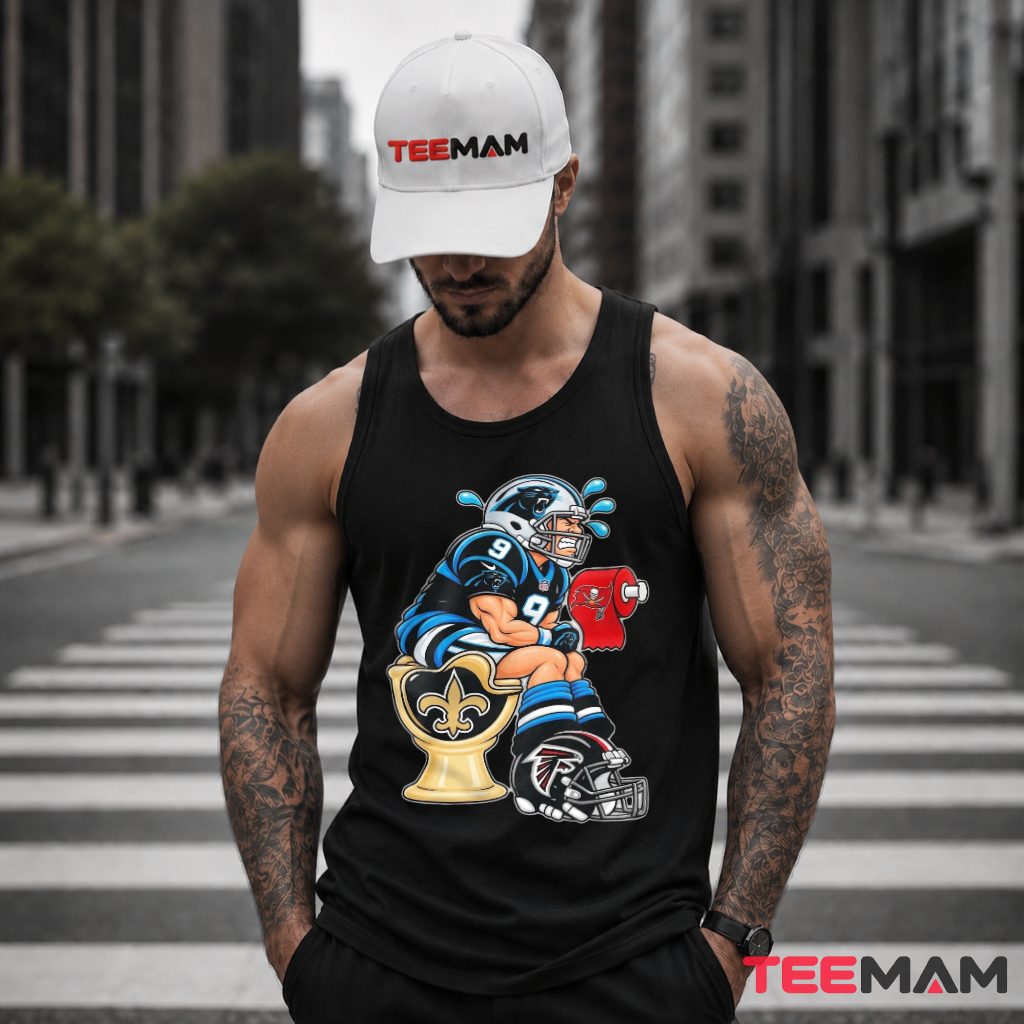 Carolina Panthers Vs Saints Buccaneers Falcons Toilet Tank Top Carolina Panthers Vs Saints Buccaneers Falcons Toilet Tank Top