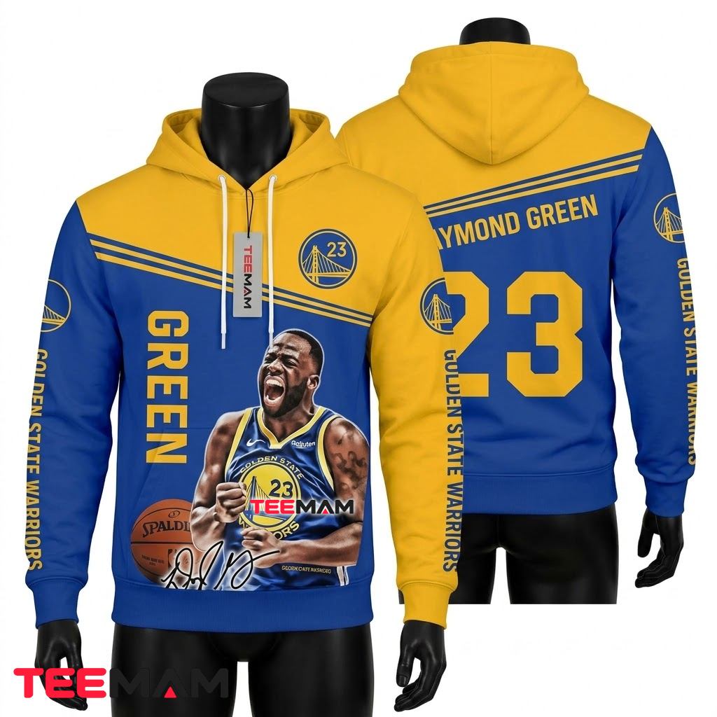 Draymond Green Golden State Warriors All Over Print 3D Hoodie