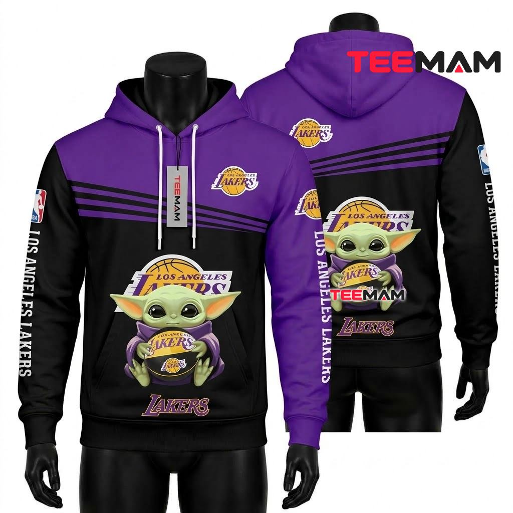 Lakers 3D Hoodie Est 1948 Western Conference Gold Purple Paint Stroke Lakers 3D Hoodie Est 1948 Western Conference Gold Purple Paint Stroke